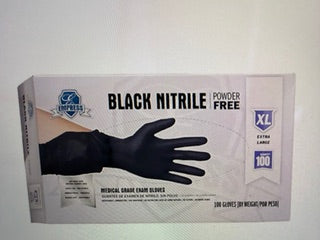 ENGPPFXL2004BLK Nitrile GP Glove X-Large