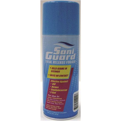 DET55002 Dem Technology, LLC SANIGUARD SANITIZER FOGGER 8OZ AEROSOL